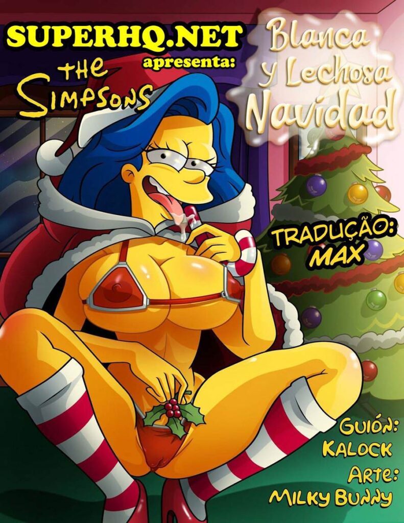 Bart comendo mãe Marge Simpson