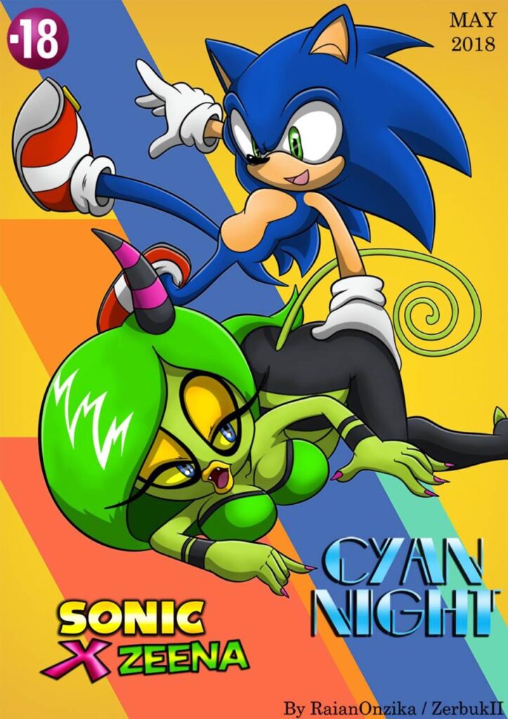 Sonic Hentai e Zeena transando